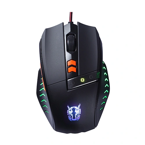RGB gaming mouse with 7 programmable keys