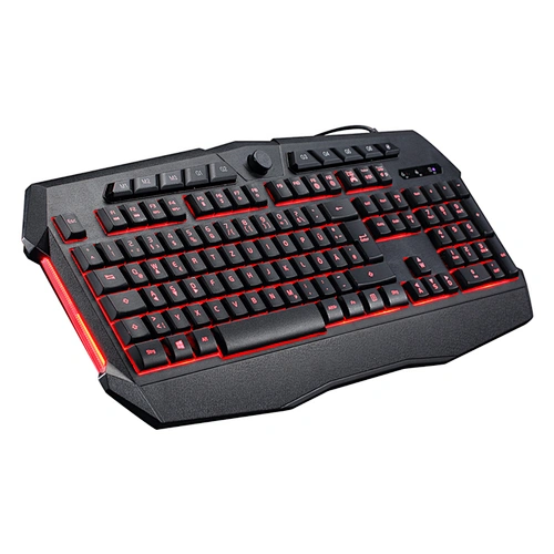 Selling hot gaming keyboard with multimedia keys and knob to control brightness with rainbow RGB backlight for PC,selling hot gaming keyboard
