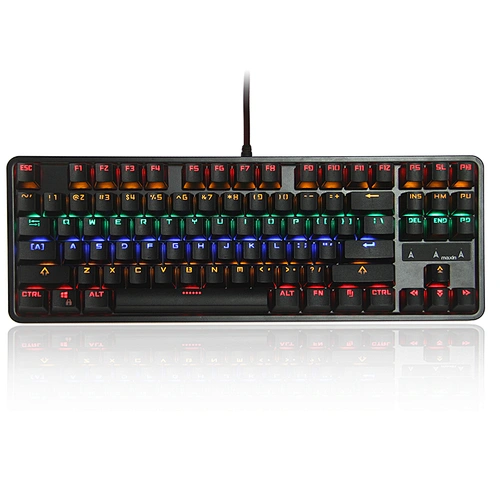 Multifunctional cheap gamer keyboards led retro rgb game mechanical keyboard with high quality