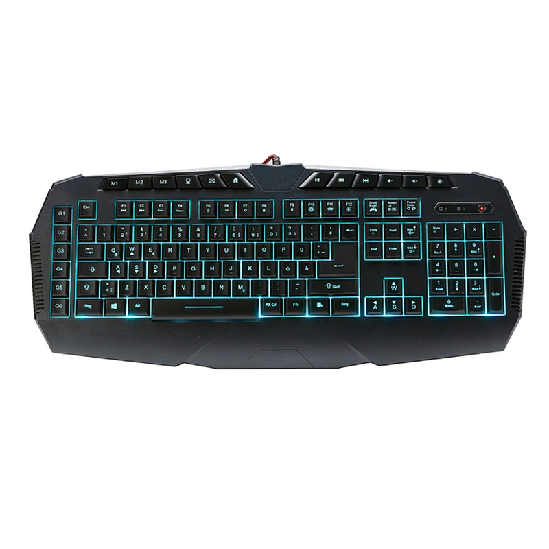 Maxin k601RGB 薄膜电竞键盘带宏功能和支持软件