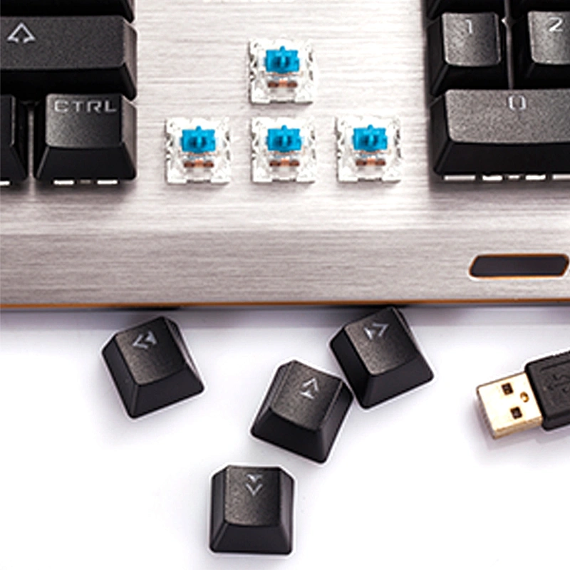 Best selling Cool design Computer Accessories Full Keys Anti-ghosting Aluminum Mechanical Gaming Keyboard