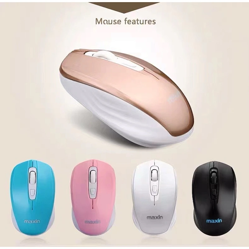 USB Wireless mouse 1200DPI Adjustable Receiver Optical Computer Mouse 2.4GHz Ergonomic Mice For Laptop PC Mouse