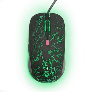 Gaming Mouse 4000 DPI & 6 Programmable Buttons Professional Wired Mouse with Comfortable Full Size Mice