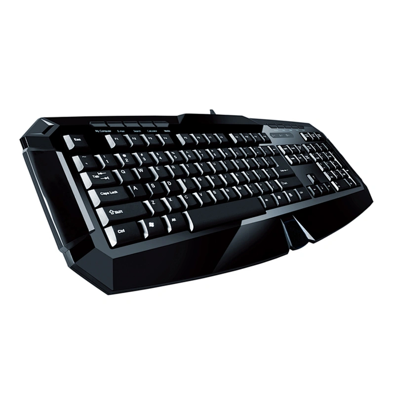 Wired Multimedia keys gaming membrane keyboard with OEM logo