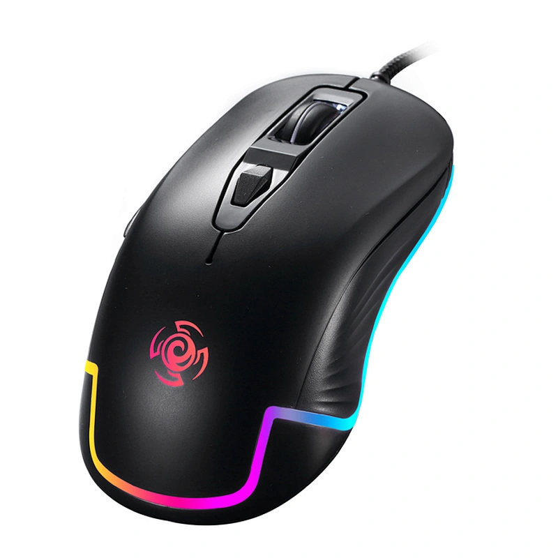 New Product Chromatic Wired Gaming Mouse 4800 dpi For PC Gamer
