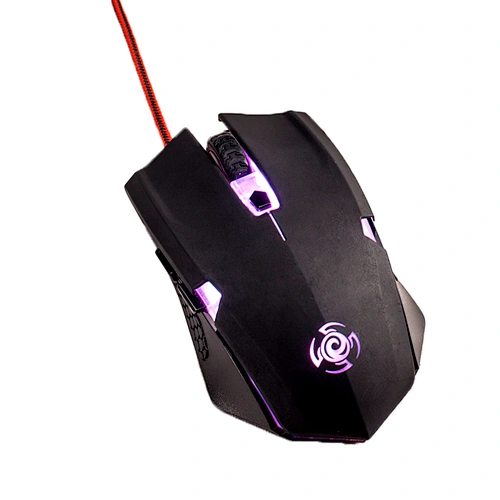 Wired Gaming Mouse USB Optical Computer Mice with RGB Backlit with 6 Programmable Buttons