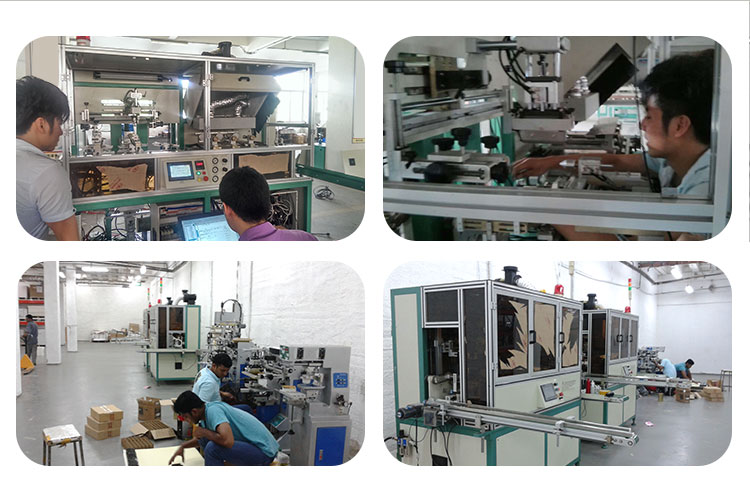 semi auto round printing machine canpany introduce