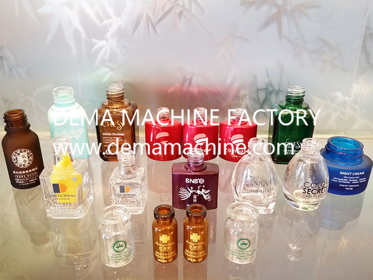 automatic cylinder screen printing machine printing effect