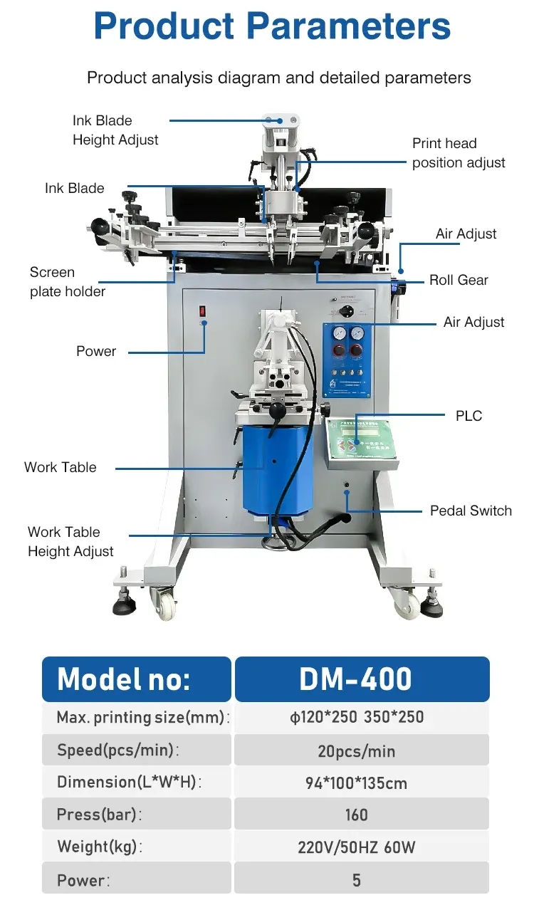 silk screen printing machine automatic