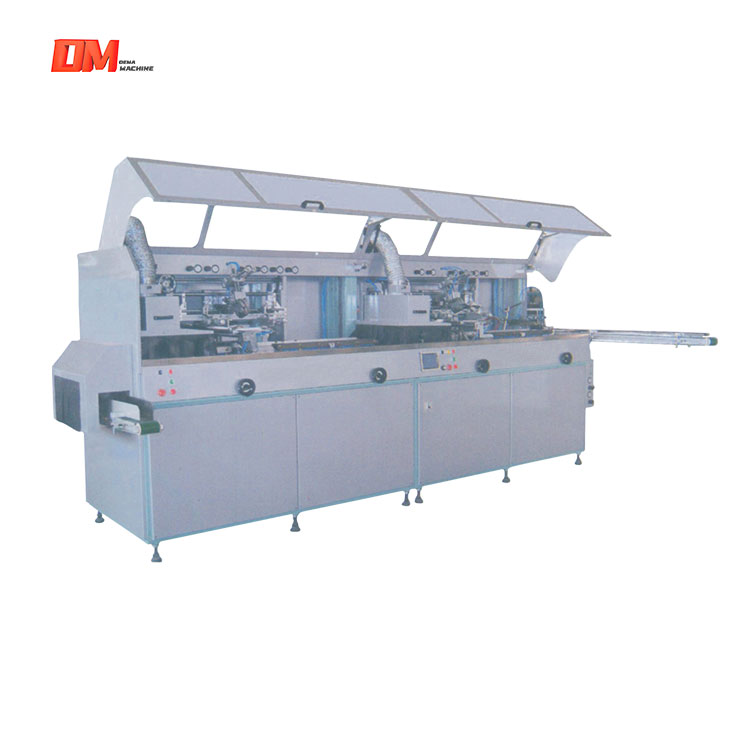 Cylindrical 2 Colour Screen Printing Machine
