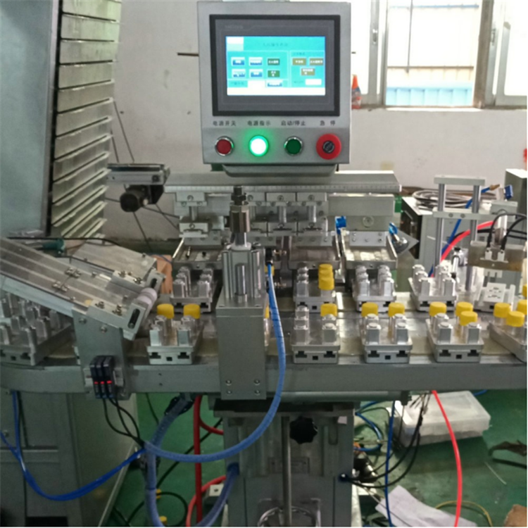 automatic bottle cap printing machine