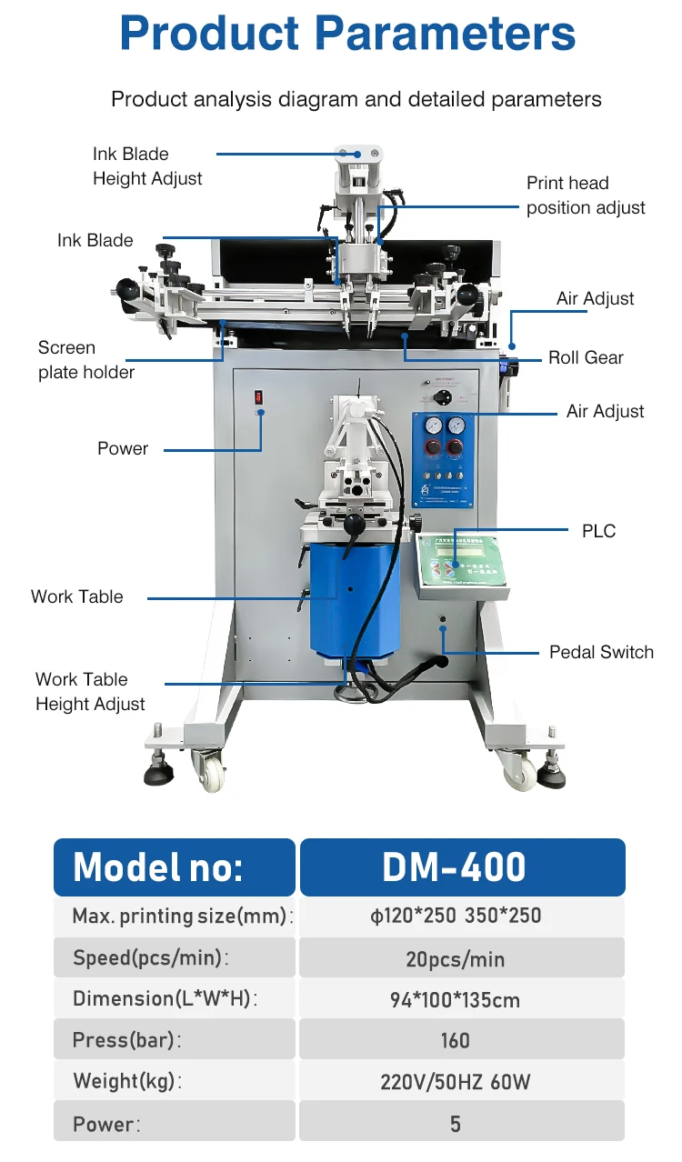 silk screen printing machine automatic