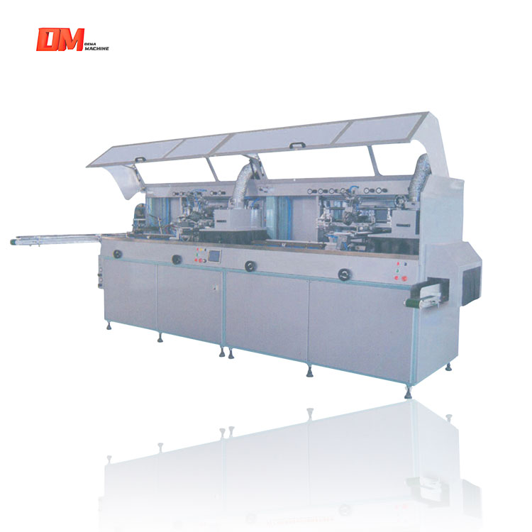 Cylindrical 2 Colour Screen Printing Machine