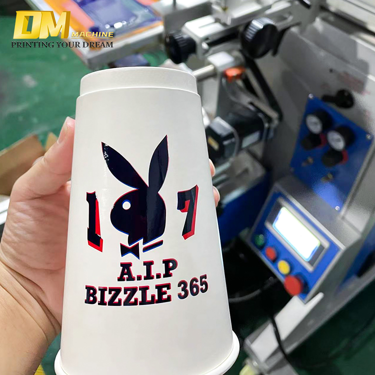 How to screen print cup bottles