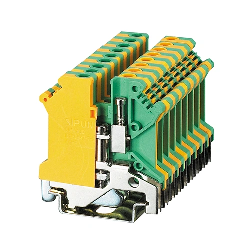 SUK-4JD Grouding Din Rail Screw Type Terminal Block Replace Phoenix USLKG