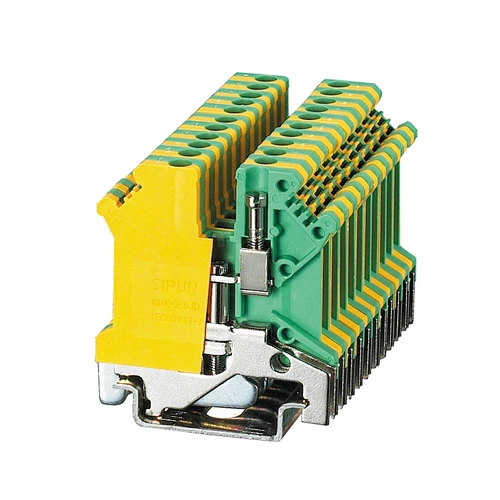 SUK-2.5JD USLKG PE/N Ground Modular Terminal Block Din Rail Terminal Block