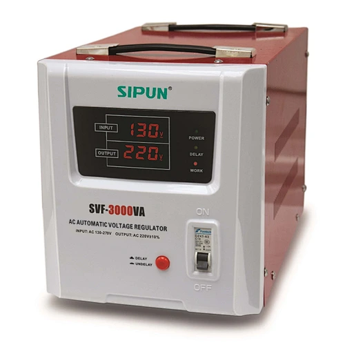 SVF-3000VA 220V Output Voltage Regulator AC 3KV Voltage Stabilizer