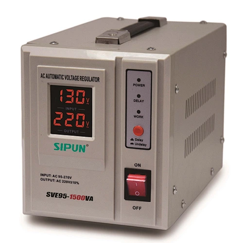 SVE95-1500VA AC Voltage Stabilizer Single Phase Voltage Regulator