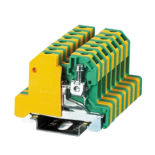 SEK-6JD Ground Screw Terminal Block Industrial Electrical Din Rail Terminal Block