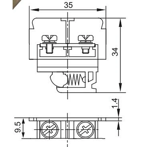 din rail terminal block