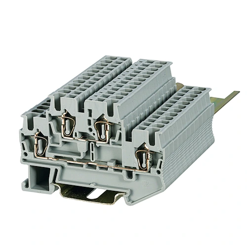 ST3-2.5/2-2 spring type 2 level terminal block for din rail Phoenix Screwless