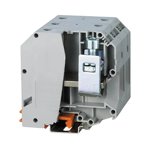 SUK-95 Phoenix UK Din Rail Terminal Block 95mm Screw Clamp Terminal Block Panel Mount