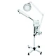 Wholesale Professional 2 in 1 Ozone Vapor Spraying Facial Steamer With Magnification Lamp For Skin Moistening Salon Use Beauty