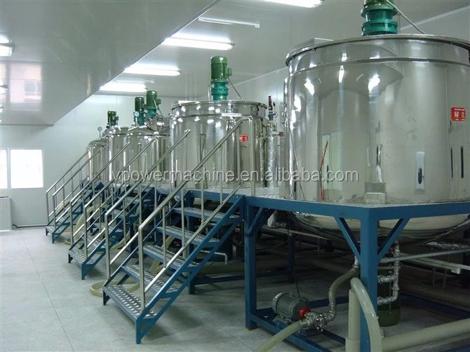 High Quality 50-5000 Liter Liquid dish Soap Bar making machine Detergent Soap Mixing Tank