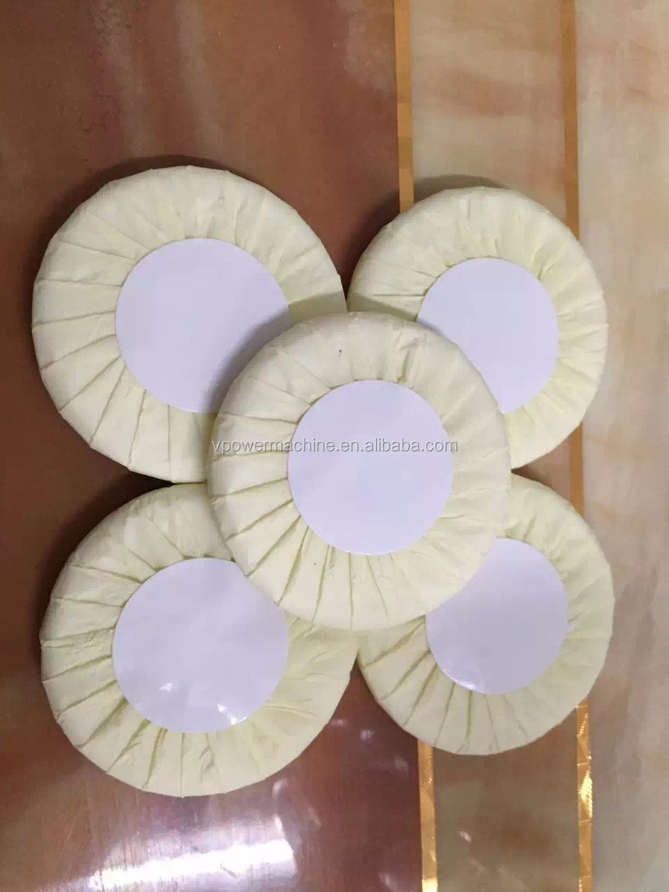 Semi-automatic Hotel Soap Packing machine Solid Toilet Cleaner Wrapping Machine
