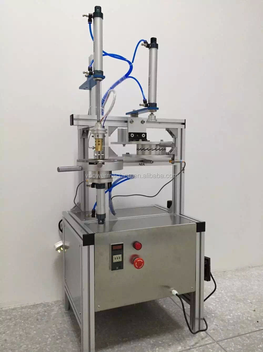 Semi-automatic Hotel Soap Packing machine Solid Toilet Cleaner Wrapping Machine