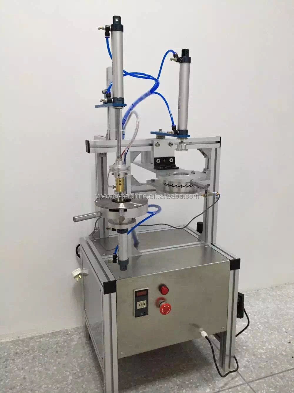 Semi-automatic Hotel Soap Packing machine Solid Toilet Cleaner Wrapping Machine