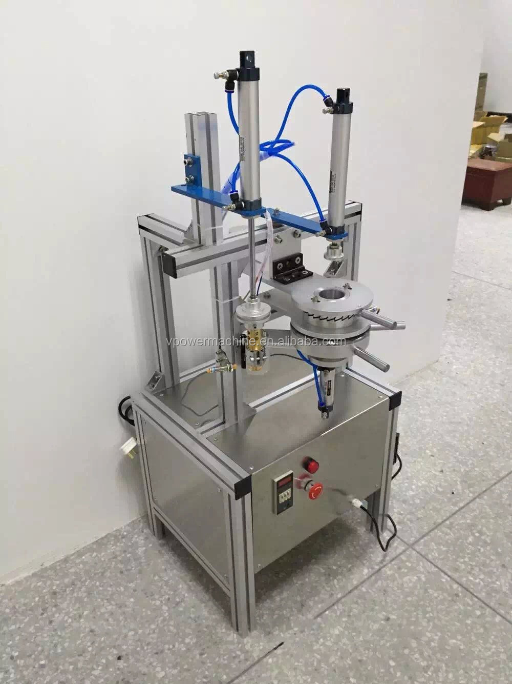 Semi-automatic Hotel Soap Packing machine Solid Toilet Cleaner Wrapping Machine