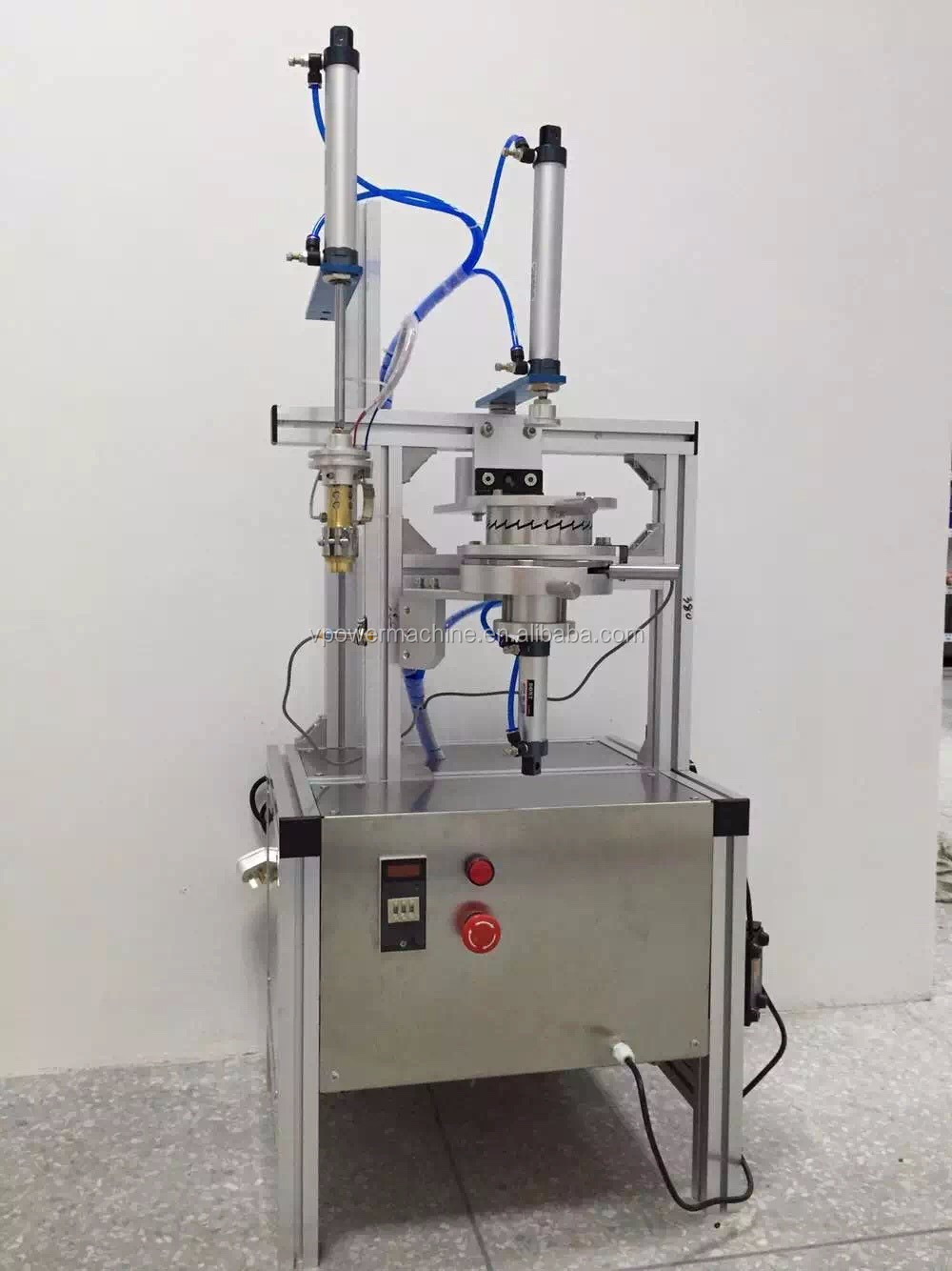 Semi-automatic Hotel Soap Packing machine Solid Toilet Cleaner Wrapping Machine