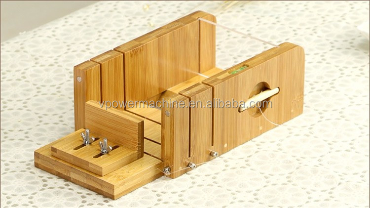 Soap Bar Cutter Tools Set-3 Multi-function Adjustable Wood Soap Loaf Cutting Box Stainless Steel Wavy & Straight Blade