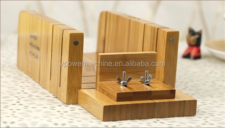 Soap Bar Cutter Tools Set-3 Multi-function Adjustable Wood Soap Loaf Cutting Box Stainless Steel Wavy & Straight Blade