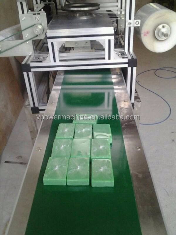 Automatic Toilet Bar Soap Film Making Packing Wrapping Machine For Natural Handmade Soap ,cold process soap