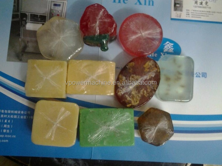 Automatic Toilet Bar Soap Film Making Packing Wrapping Machine For Natural Handmade Soap ,cold process soap