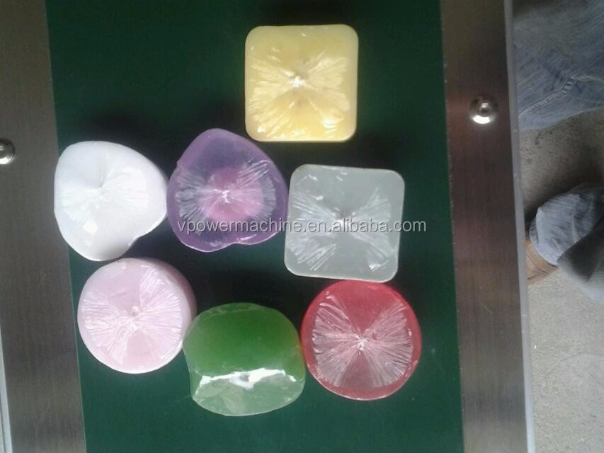 Automatic Toilet Bar Soap Film Making Packing Wrapping Machine For Natural Handmade Soap ,cold process soap