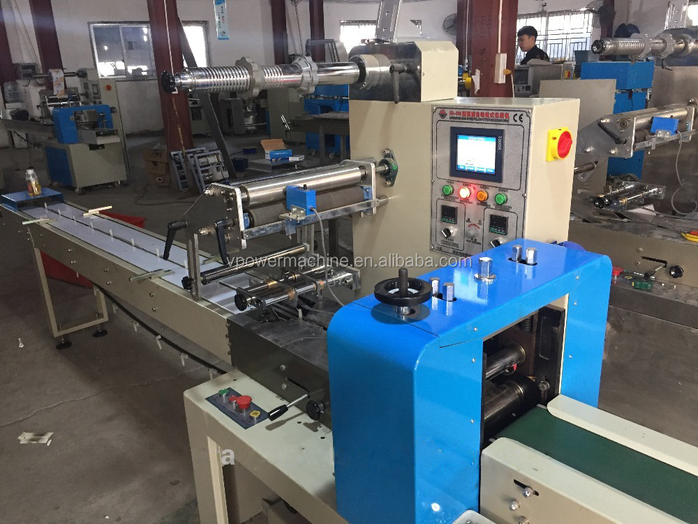 Automatic Toilet Soap Horizontal Pillow Type Packaging Wrapping Machine For Handmade Soap Packing