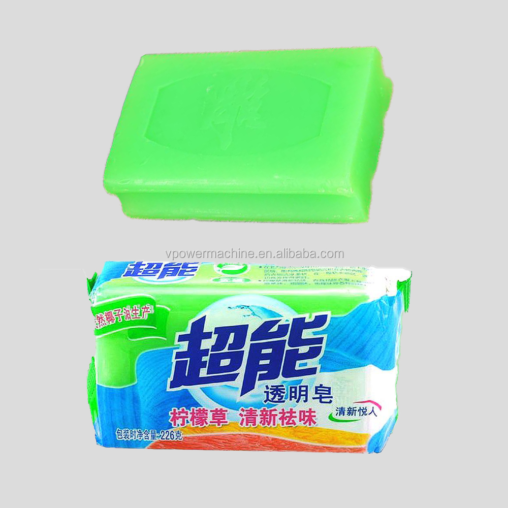 Automatic Toilet Soap Horizontal Pillow Type Packaging Wrapping Machine For Handmade Soap Packing