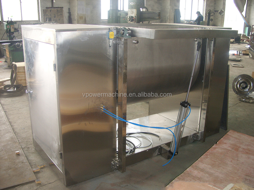 High-Quality Stainless Steel CH Series Sigma Paddle Horizontal Trough Typed Ribbon Mixer For Soap Dry Powder
