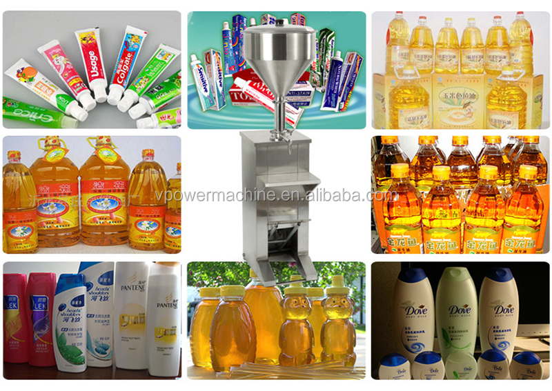Vertical Manual Soap Liquid Filling Machine Bottling Machine For Water,Lubricating Oil ,Juice,Shampoo,Tomato Sauce,Peanut Butter