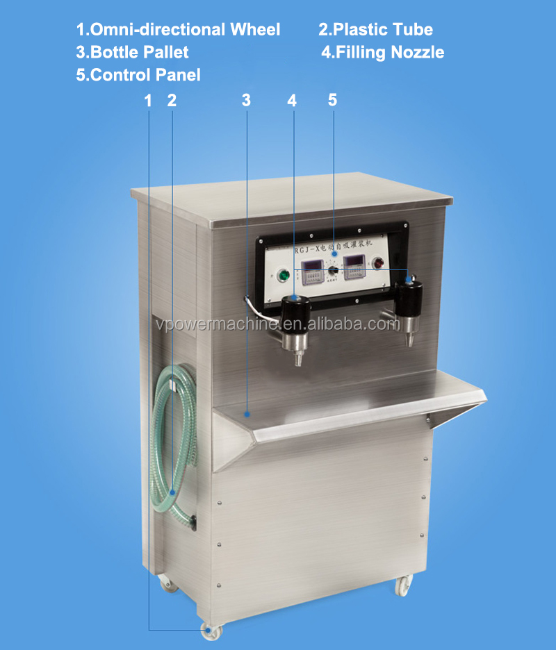 Vertical Manual Soap Liquid Filling Machine Bottling Machine For Water,Lubricating Oil ,Juice,Shampoo,Tomato Sauce,Peanut Butter