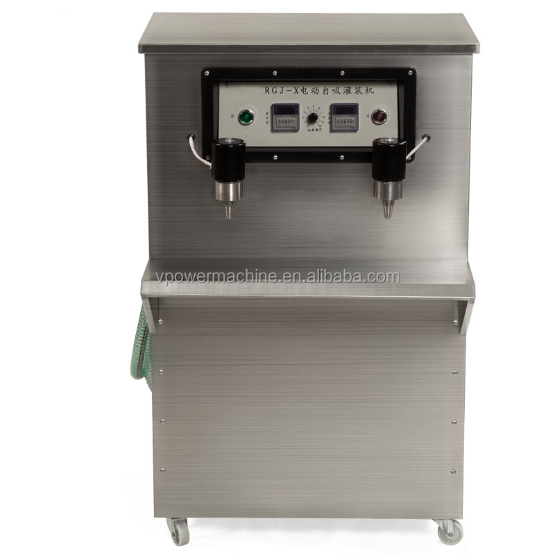 Vertical Manual Soap Liquid Filling Machine Bottling Machine For Water,Lubricating Oil ,Juice,Shampoo,Tomato Sauce,Peanut Butter