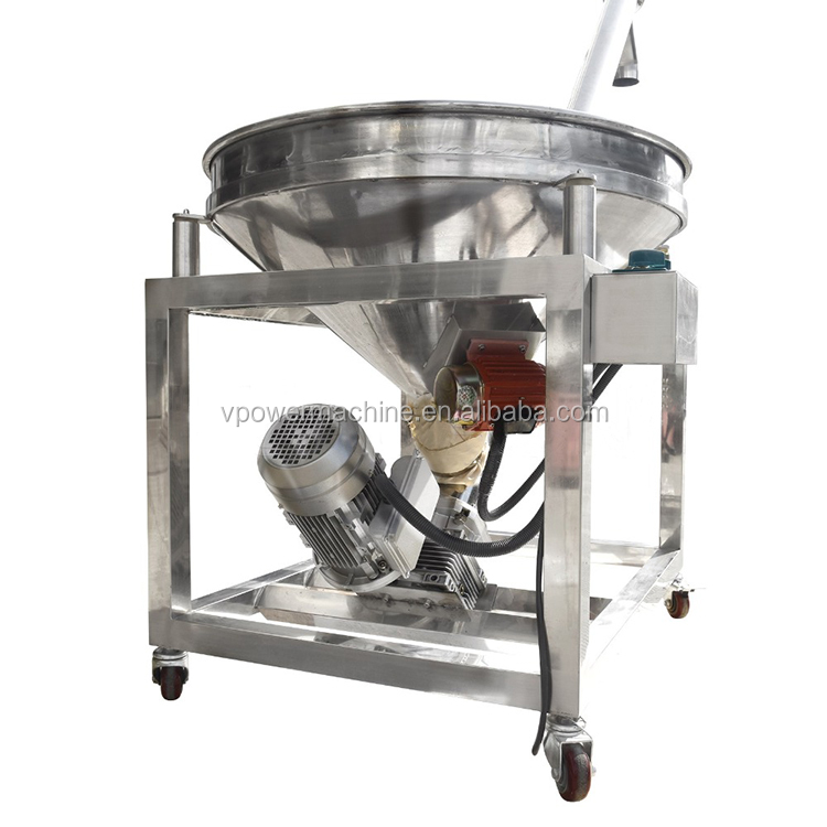 Stainless Steel Flexible Vertical Powder Screw Conveyor Feeder