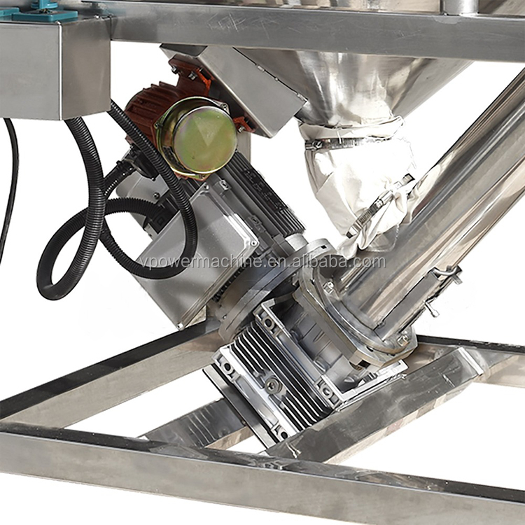 Stainless Steel Flexible Vertical Powder Screw Conveyor Feeder