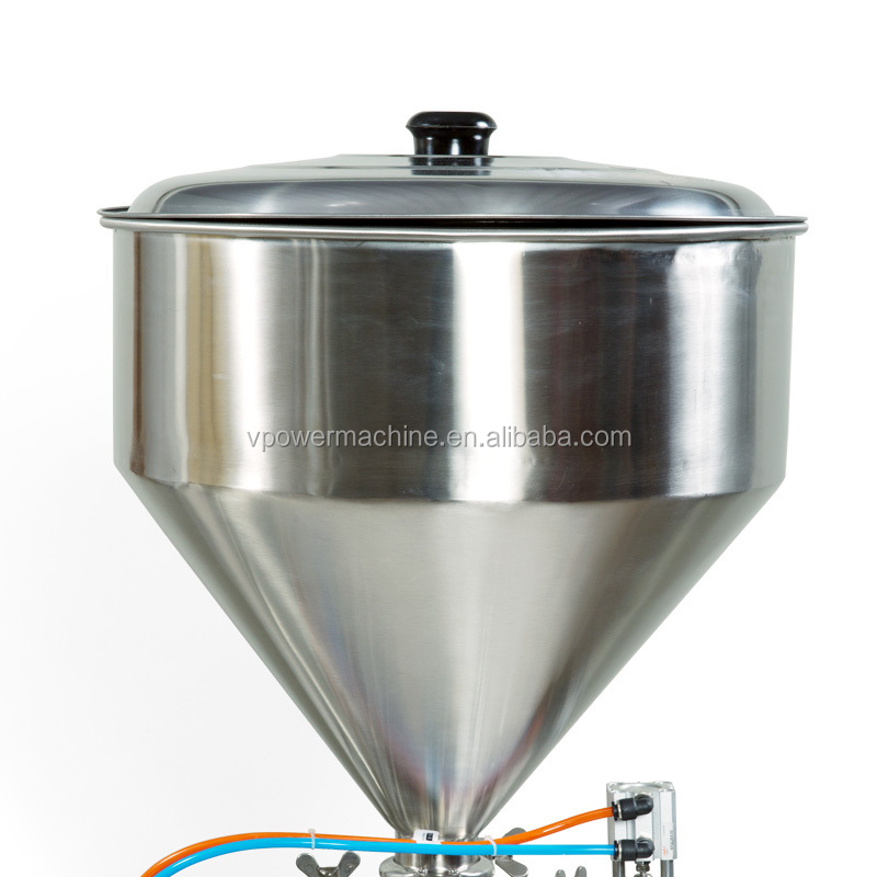 G2WG 5-5000 ml Semi-Automatic Double Head Paste and Liquid Filling Piston Machine for Ointment Cream,Shampoo,Soap Liquid,Honey