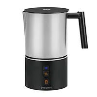 JIMHOMINI Detachable Electric Stainless Steel Jug Milk Frother and Milk Steamer  for any       kind of coffee like Latte,Cappuccino,milk warmer, Automatic foammaker and Heater with Hot Cold Functionality 120V/60Hz