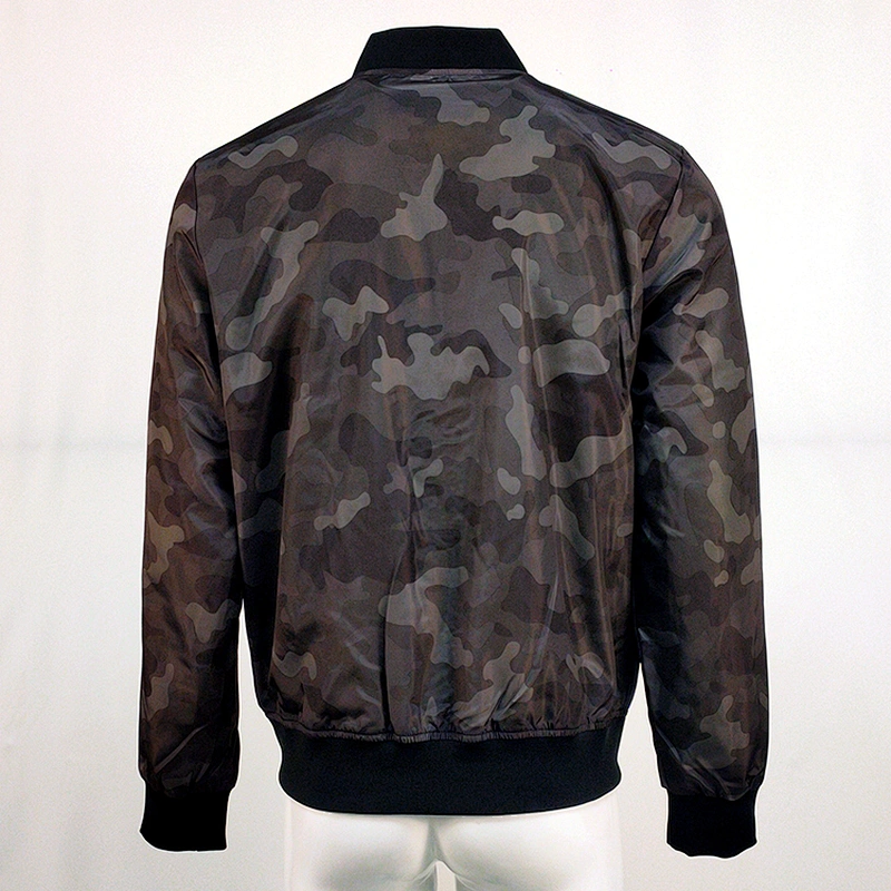 20021 New Men Windproof Casual Spring Autumn Outerwear Camouflage Jacket