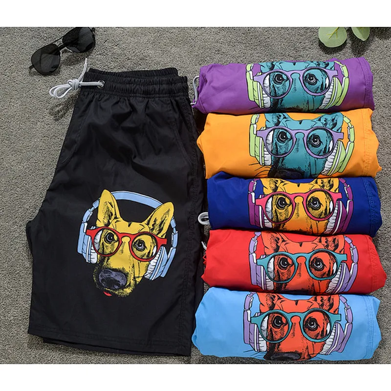 2021 New Arrival Logo Summer DragonBall Cotton Printing Men Cartoon Shorts